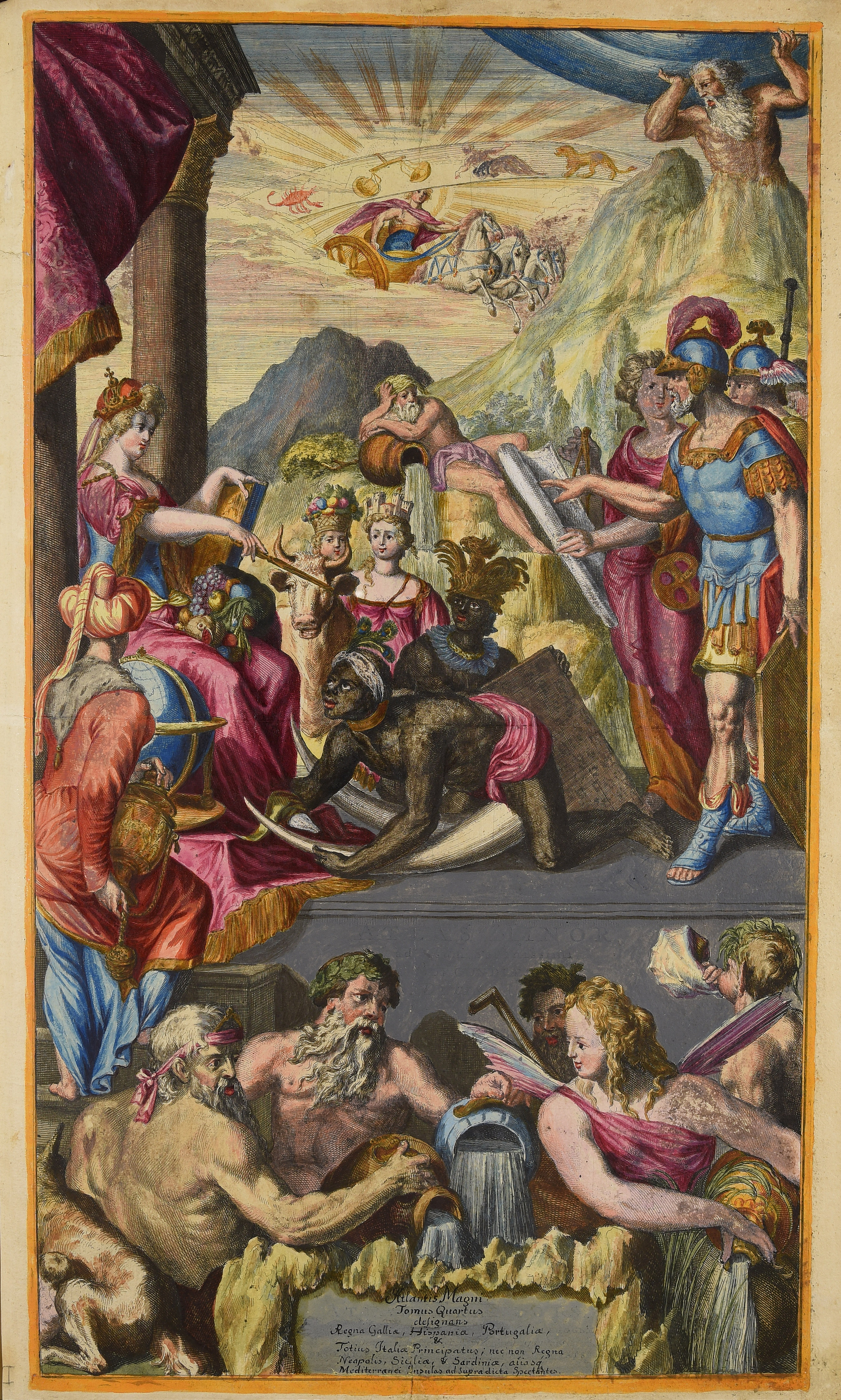 Atlas minor ad usum serenissimi Burgundiae ducis. Atlas françois à l'usage de monseigneur le duc de Bourgogne contenant les cartes et tables geographiques des empires, monarchies, royaumes et etats du monde